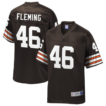 CLE DF  Pro Line Brown Jersey rtj football 6099