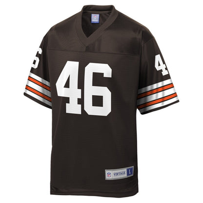 CLE DF  Pro Line Brown Jersey rtj football 6099