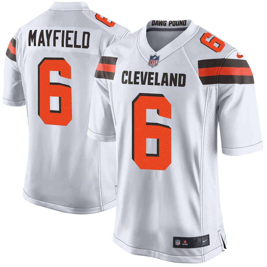 Cleveland Browns Baker Mayfield NFL jersey front view