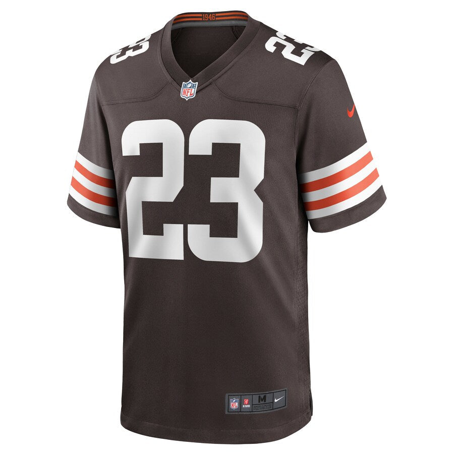 Cleveland Browns Andrew Sendejo Brown Game Jersey - retro stitched football jersey for Cleveland Browns fans