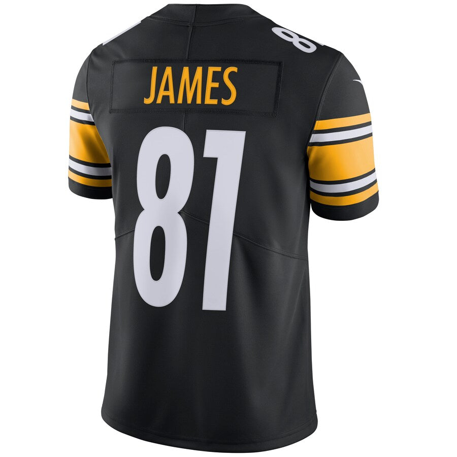 Pittsburgh Steelers Jesse James Black Limited Jersey - retro stitched football jersey for Pittsburgh Steelers fans
