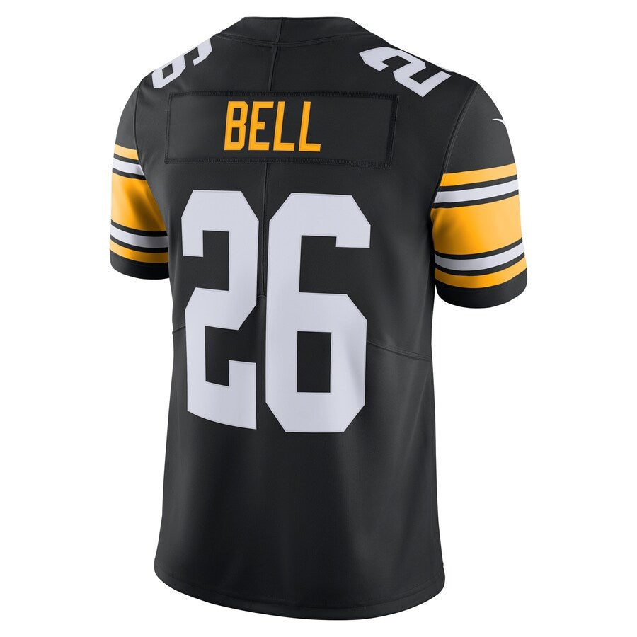 Pittsburgh Steelers Leveon Bell Black Alternate Limited Jersey - retro stitched football jersey for Pittsburgh Steelers fans