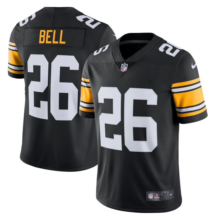 Pittsburgh Steelers Leveon Bell Black Alternate Limited Jersey - retro stitched football jersey for Pittsburgh Steelers fans
