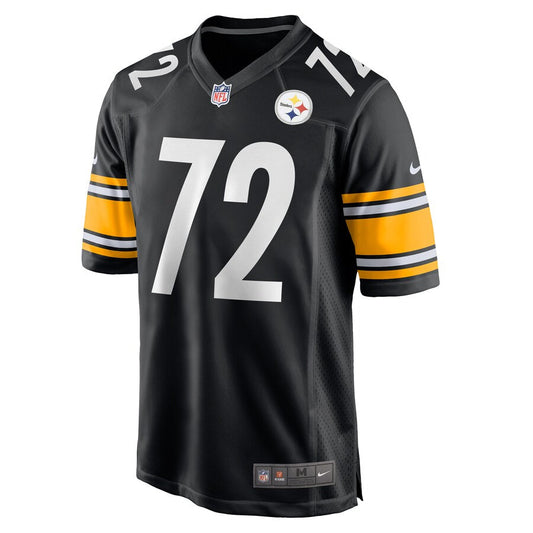 Pittsburgh Steelers Zach Banner Black Game Jersey - retro stitched football jersey for Pittsburgh Steelers fans