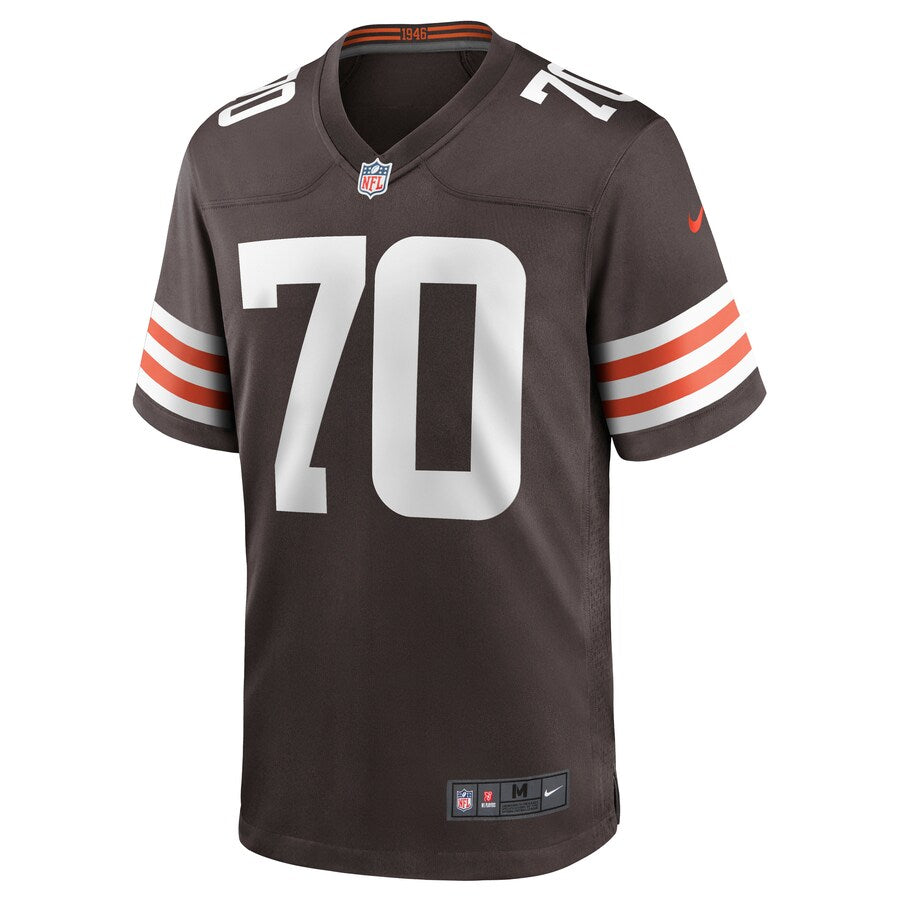 Cleveland Browns Kendall Lamm Brown Game Jersey - retro stitched football jersey for Cleveland Browns fans