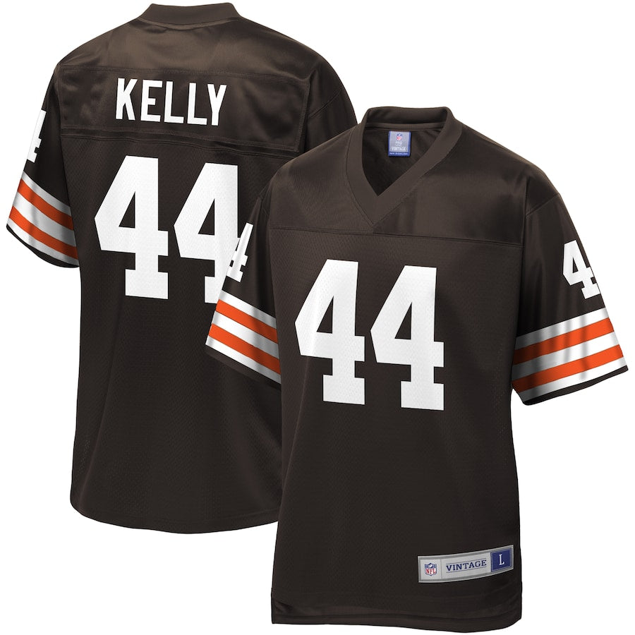 Cleveland Browns Leroy Kelly NFL Pro Line Brown Jersey - retro stitched football jersey for Cleveland Browns fans