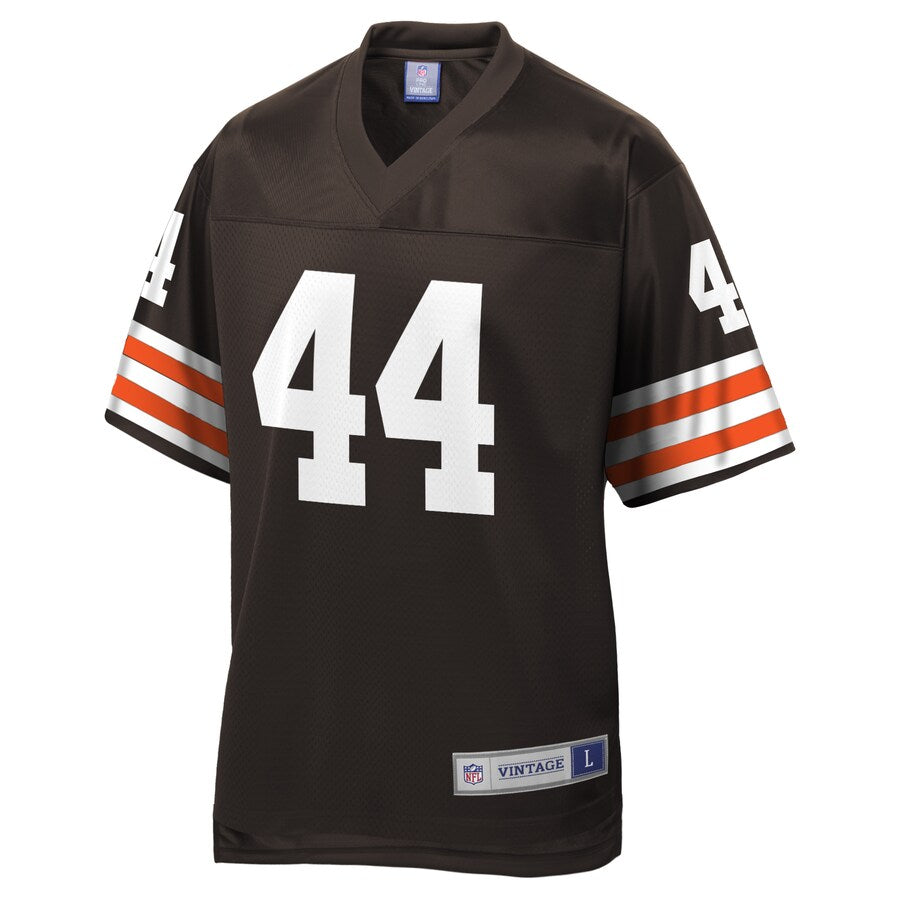 Cleveland Browns Leroy Kelly NFL Pro Line Brown Jersey - retro stitched football jersey for Cleveland Browns fans