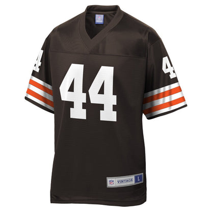 Cleveland Browns Leroy Kelly NFL Pro Line Brown Jersey - retro stitched football jersey for Cleveland Browns fans