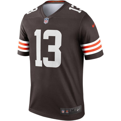 Cleveland Browns Odell Beckham Jr Brown Legend Jersey - retro stitched football jersey for Cleveland Browns fans
