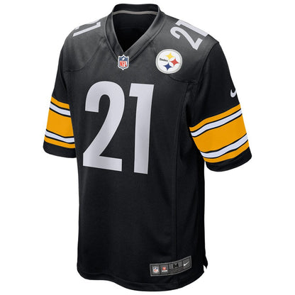 Pittsburgh Steelers Joe Haden Black Game Jersey - retro stitched football jersey for Pittsburgh Steelers fans