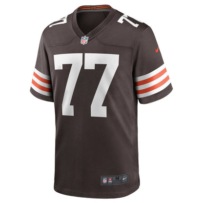 Cleveland Browns Wyatt Teller Brown Game Jersey - retro stitched football jersey for Cleveland Browns fans