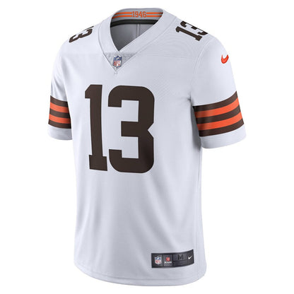 Cleveland Browns Odell Beckham Jr White Limited Jersey - retro stitched football jersey for Cleveland Browns fans
