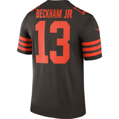 Cleveland Browns Odell Beckham Jr Brown Legend Jersey - retro stitched football jersey for Cleveland Browns fans