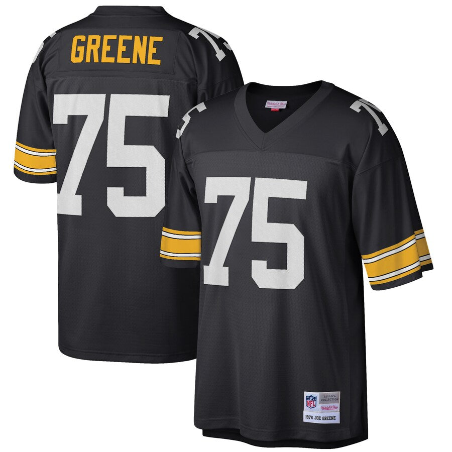 Pittsburgh Steelers Joe Greene Black Legacy Jersey - retro stitched football jersey for Pittsburgh Steelers fans