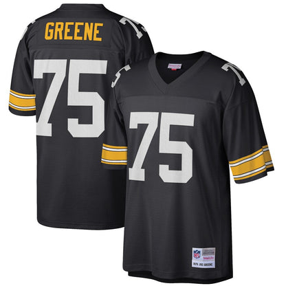 Pittsburgh Steelers Joe Greene Black Legacy Jersey - retro stitched football jersey for Pittsburgh Steelers fans