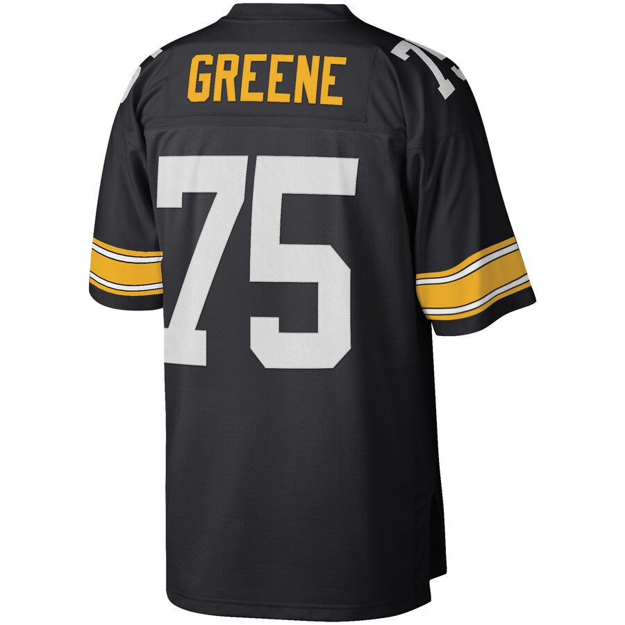 Pittsburgh Steelers Joe Greene Black Legacy Jersey - retro stitched football jersey for Pittsburgh Steelers fans