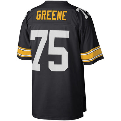 Pittsburgh Steelers Joe Greene Black Legacy Jersey - retro stitched football jersey for Pittsburgh Steelers fans