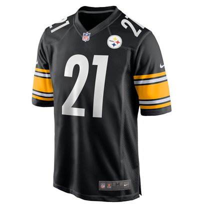 Pittsburgh Steelers Sean Davis Black Team Game Jersey - retro stitched football jersey for Pittsburgh Steelers fans