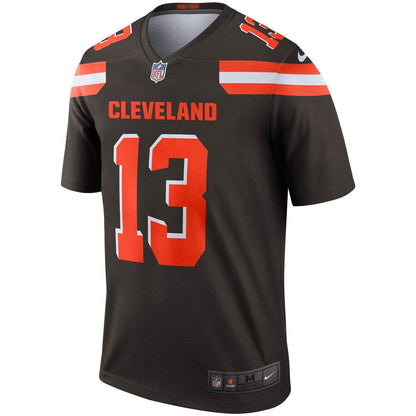 Cleveland Browns Odell Beckham Jr Brown Legend Jersey - retro stitched football jersey for Cleveland Browns fans