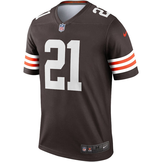 Cleveland Browns Denzel Ward Brown Legend Jersey - retro stitched football jersey for Cleveland Browns fans