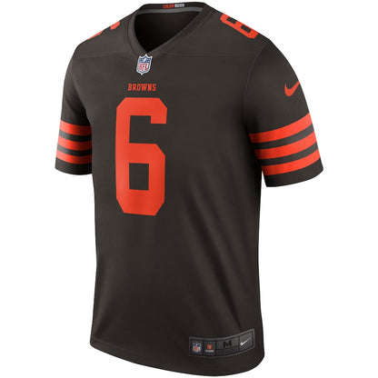 Cleveland Browns Baker Mayfield Brown Legend Jersey - retro stitched football jersey for Cleveland Browns fans