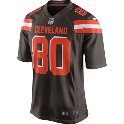 Cleveland Browns Jarvis Landry Brown Game Jersey - retro stitched football jersey for Cleveland Browns fans