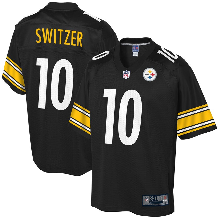 Pittsburgh Steelers Ryan Switzer NFL Pro Line Black Big Tall Jersey - retro stitched football jersey for Pittsburgh Steelers fans