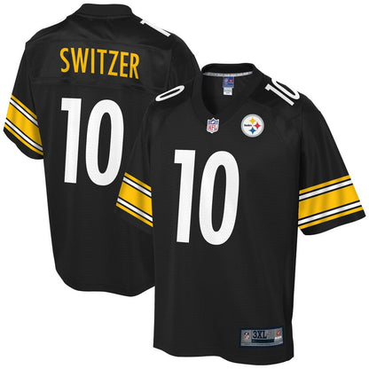 Pittsburgh Steelers Ryan Switzer NFL Pro Line Black Big Tall Jersey - retro stitched football jersey for Pittsburgh Steelers fans