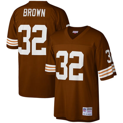 Cleveland Browns Jim Brown Brown Legacy Jersey - retro stitched football jersey for Cleveland Browns fans