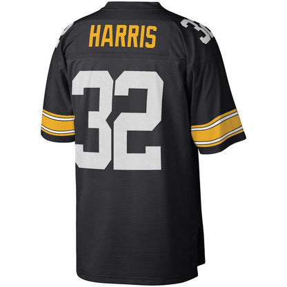 Pittsburgh Steelers Franco Harris Black Legacy Jersey - retro stitched football jersey for Pittsburgh Steelers fans