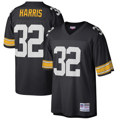 Pittsburgh Steelers Franco Harris Black Legacy Jersey - retro stitched football jersey for Pittsburgh Steelers fans