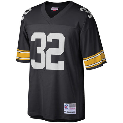 Pittsburgh Steelers Franco Harris Black Legacy Jersey - retro stitched football jersey for Pittsburgh Steelers fans