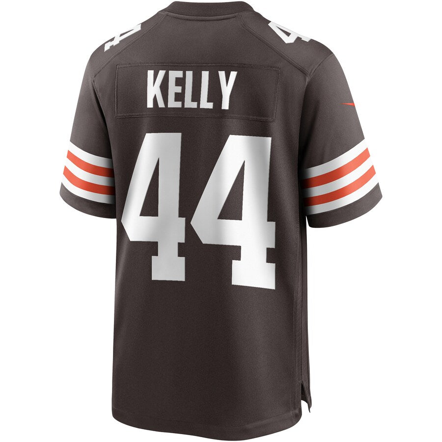 Cleveland Browns Leroy Kelly Brown Game Jersey - retro stitched football jersey for Cleveland Browns fans