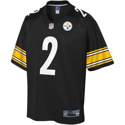 Pittsburgh Steelers Mason Rudolph NFL Pro Line Black Big Tall Jersey - retro stitched football jersey for Pittsburgh Steelers fans