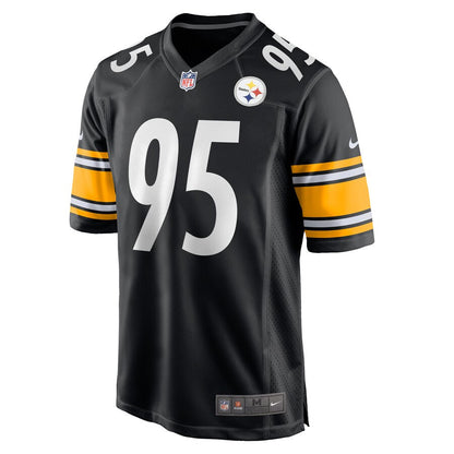 Pittsburgh Steelers Chris Wormley Black Game Jersey - retro stitched football jersey for Pittsburgh Steelers fans