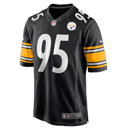 Pittsburgh Steelers Chris Wormley Black Game Jersey - retro stitched football jersey for Pittsburgh Steelers fans