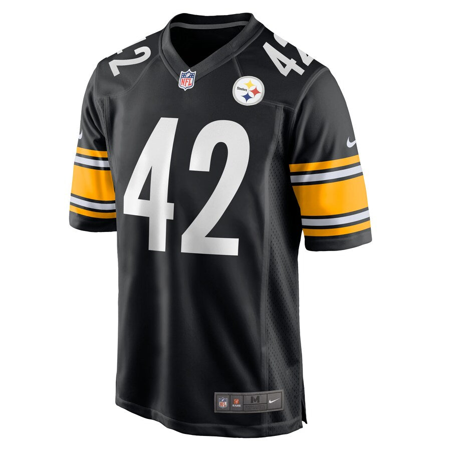 Pittsburgh Steelers James Pierre Black Team Game Jersey - retro stitched football jersey for Pittsburgh Steelers fans
