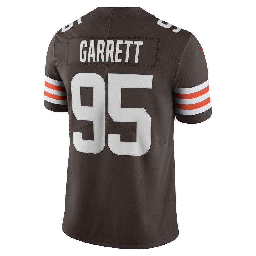 Cleveland Browns Myles Garrett Brown Limited Jersey - retro stitched football jersey for Cleveland Browns fans