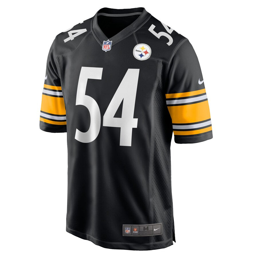 Pittsburgh Steelers Ulysees Gilbert Iii Black Team Game Jersey - retro stitched football jersey for Pittsburgh Steelers fans