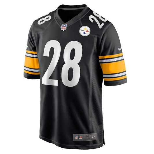 Pittsburgh Steelers Mike Hilton Black Game Jersey - retro stitched football jersey for Pittsburgh Steelers fans