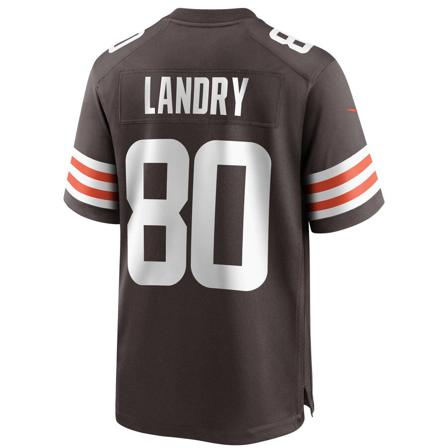 Cleveland Browns Jarvis Landry Brown Game Jersey - retro stitched football jersey for Cleveland Browns fans