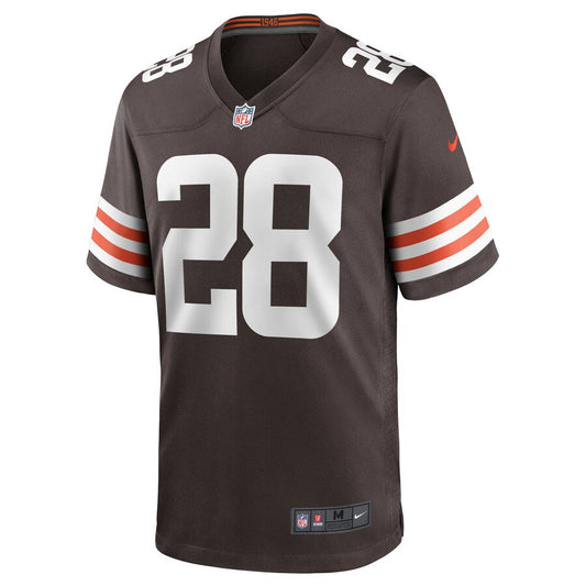 Cleveland Browns Kevin Johnson Brown Game Jersey - retro stitched football jersey for Cleveland Browns fans