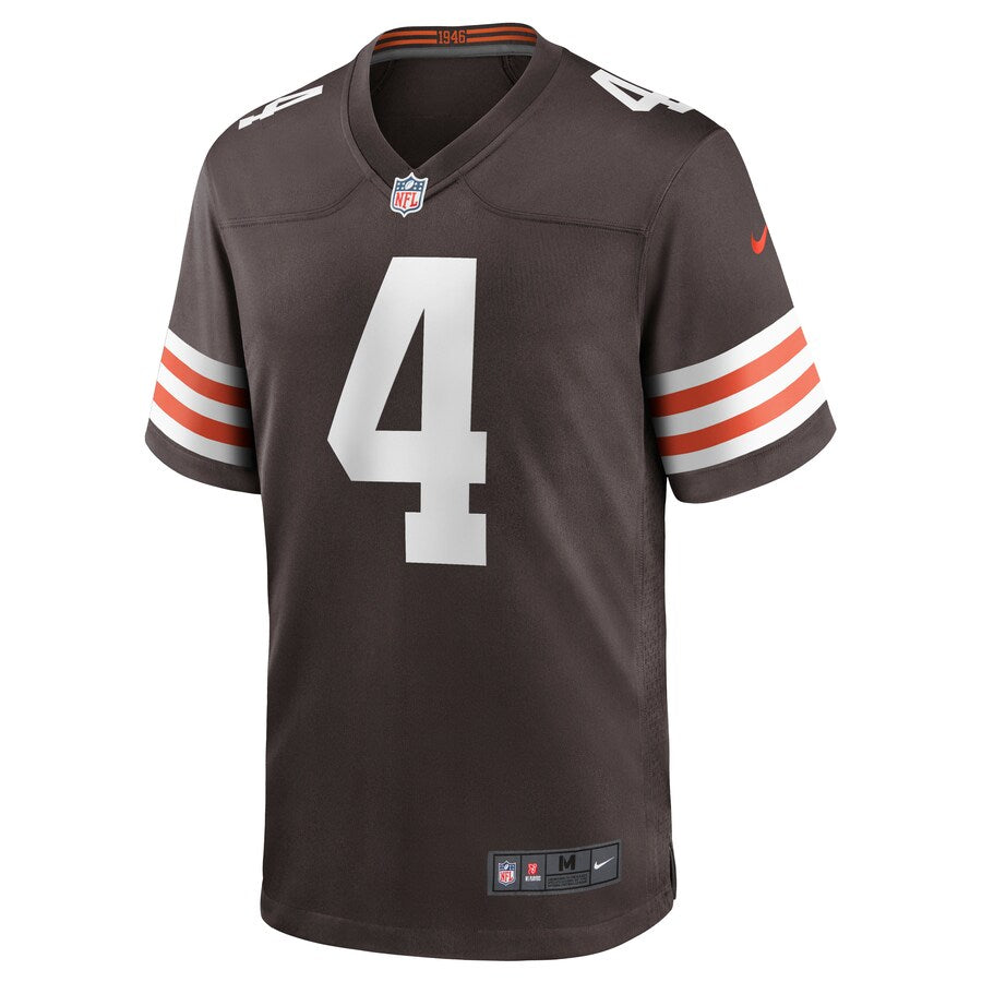 Cleveland Browns Austin Seibert Brown Game Jersey - retro stitched football jersey for Cleveland Browns fans