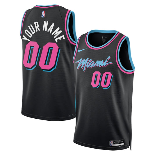 MIA 2025/26 City Edition Swingman Jersey - Custom - Unisex RTJ Basketball 30