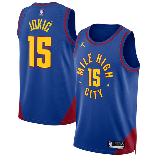 Denver Nuggets Jokic NBA jersey front view