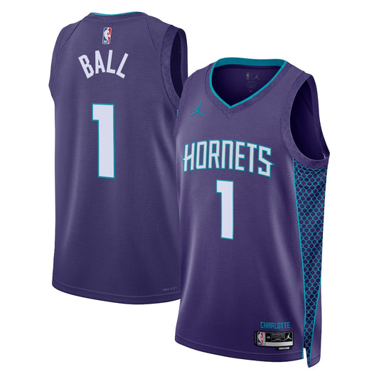 Charlotte Hornets Lamelo Ball NBA jersey front view