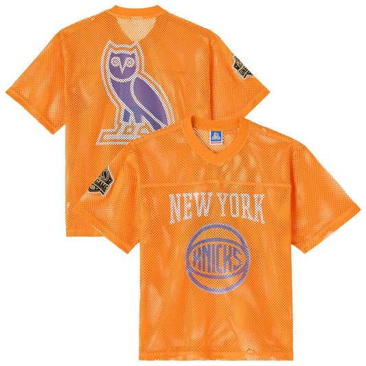 NYK X OVO Mesh Football Jersey - Mens RTJ Basketball 97