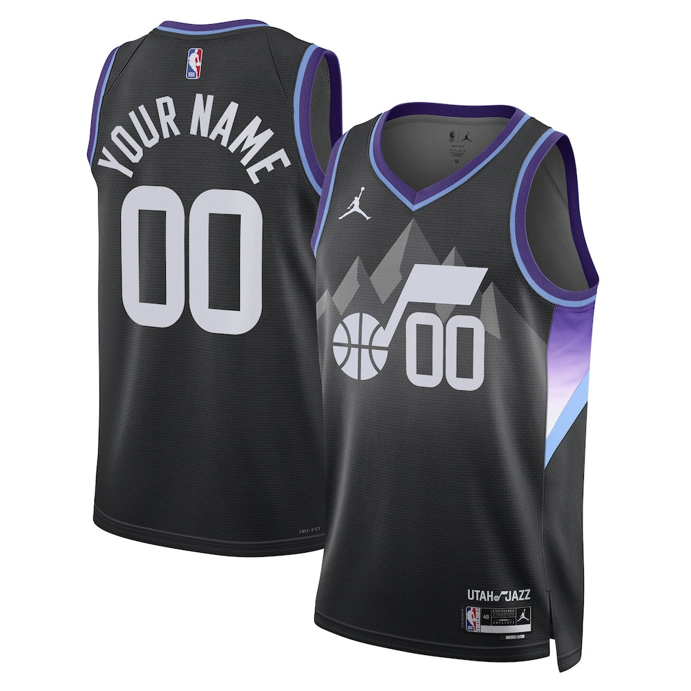Utah Jazz NBA jersey front view