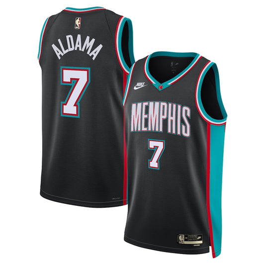 Memphis Grizzlies Santi Aldama NBA jersey front view