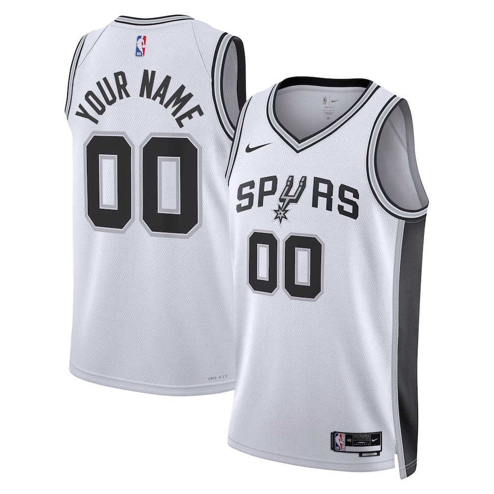 San Antonio Spurs NBA jersey front view